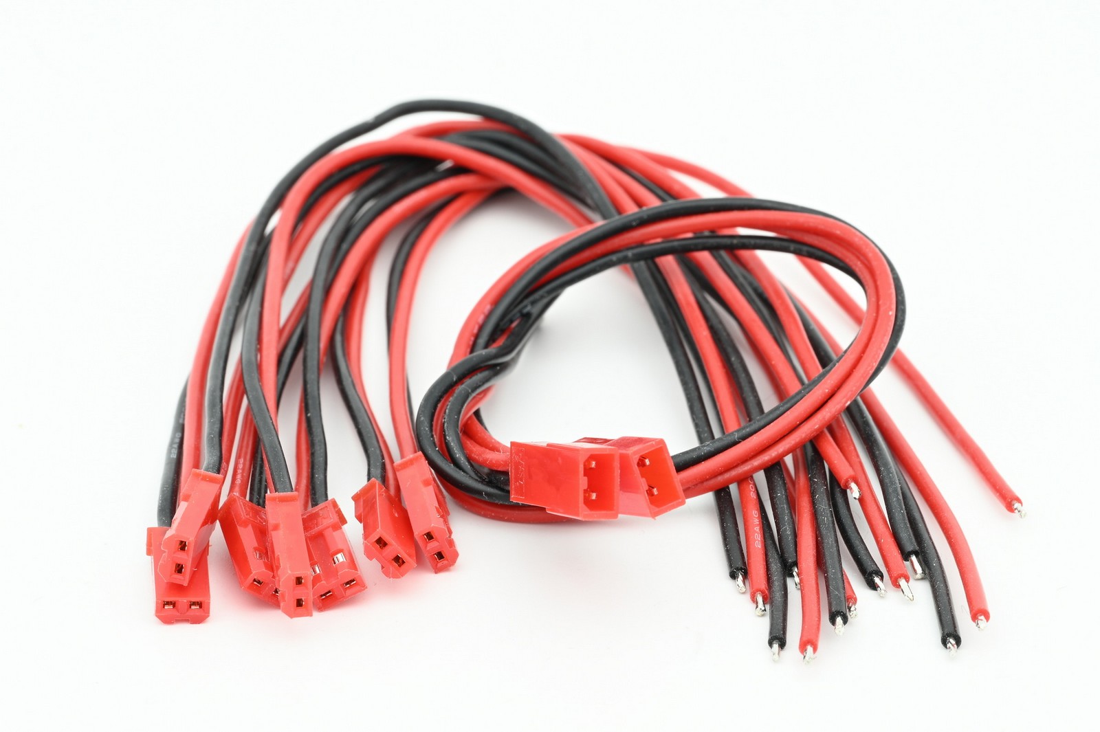 2-pin JST connectors & fly leads 2-pin JST connectors & fly leads